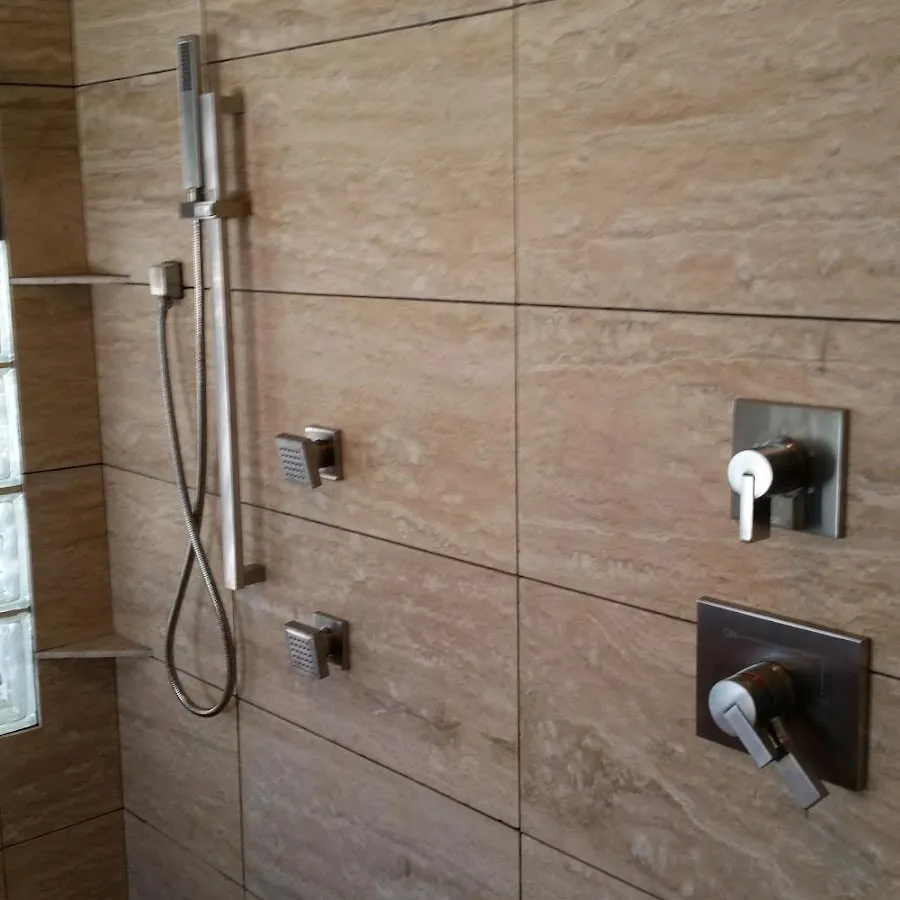 Shower fixture installation for Water Heater Replacement in Cherry Hill